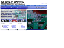 Tablet Screenshot of elprado.co.cr